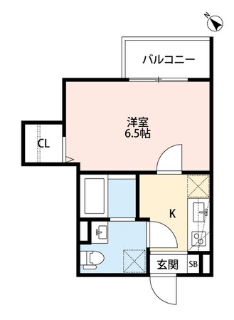 西代駅 徒歩6分 2階の物件間取画像